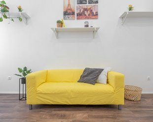 Мебель в желтых тонах – вызов стандартным решениям в Верещагино - vereshchagino.magazinmebel.ru | фото