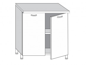 2.80.2 Шкаф-стол на 800мм с 2-мя дверцами в Верещагино - vereshchagino.magazinmebel.ru | фото