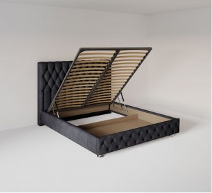 Кровать Версаль 1.4 м с подъемным механизмом в Верещагино - vereshchagino.magazinmebel.ru | фото - изображение 5