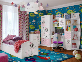 Детская комната Юниор-2 Мальвина в Верещагино - vereshchagino.magazinmebel.ru | фото