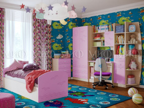 Детская комната Юниор-2 Сиреневый в Верещагино - vereshchagino.magazinmebel.ru | фото