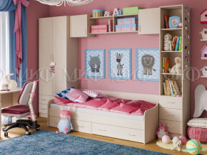 Детская комната Вега 1 Дуб беленый в Верещагино - vereshchagino.magazinmebel.ru | фото