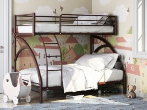 Двухъярусная кровать Виньола 2 Коричневая в Верещагино - vereshchagino.magazinmebel.ru | фото