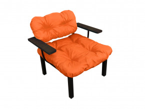 Кресло Дачное оранжевая подушка в Верещагино - vereshchagino.magazinmebel.ru | фото
