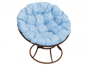 Кресло Папасан без ротанга голубая подушка в Верещагино - vereshchagino.magazinmebel.ru | фото