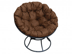 Кресло Папасан без ротанга коричневая подушка в Верещагино - vereshchagino.magazinmebel.ru | фото