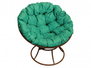 Кресло Папасан без ротанга зелёная подушка в Верещагино - vereshchagino.magazinmebel.ru | фото