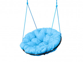 Кресло Папасан подвесное голубая подушка в Верещагино - vereshchagino.magazinmebel.ru | фото