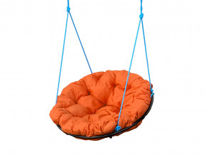 Кресло Папасан подвесное оранжевая подушка в Верещагино - vereshchagino.magazinmebel.ru | фото