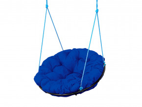 Кресло Папасан подвесное синяя подушка в Верещагино - vereshchagino.magazinmebel.ru | фото