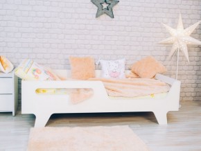 Кровать детская Бэби белая в Верещагино - vereshchagino.magazinmebel.ru | фото