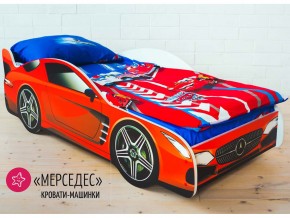Кровать детская машинка Мерседес в Верещагино - vereshchagino.magazinmebel.ru | фото