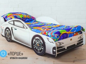 Кровать детская машинка Порше в Верещагино - vereshchagino.magazinmebel.ru | фото - изображение 1