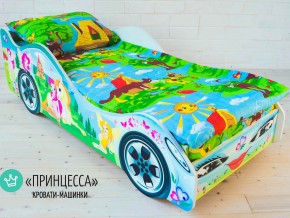 Кровать детская машинка Принцесса в Верещагино - vereshchagino.magazinmebel.ru | фото