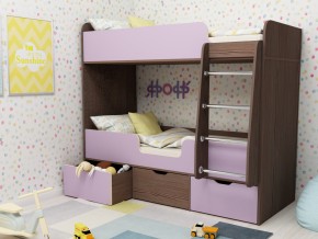 Кровать двухъярусная Малыш двойняшка бодега-ирис в Верещагино - vereshchagino.magazinmebel.ru | фото