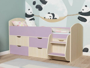 Кровать Малыш-7 Дуб-Ирис в Верещагино - vereshchagino.magazinmebel.ru | фото