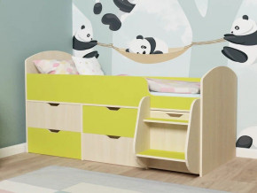 Кровать Малыш-7 Дуб-лайм в Верещагино - vereshchagino.magazinmebel.ru | фото