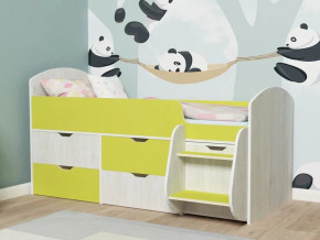 Кровать Малыш-7 Винтербер-Лайм в Верещагино - vereshchagino.magazinmebel.ru | фото