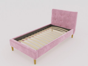 Кровать Пайли 900 розовый в Верещагино - vereshchagino.magazinmebel.ru | фото