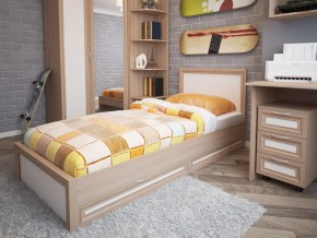 Кровать с настилом Остин модуль 21 с ящиками 24 в Верещагино - vereshchagino.magazinmebel.ru | фото