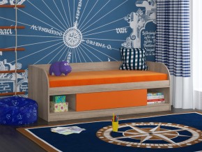Кровать Соня 4 сонома-оранжевый в Верещагино - vereshchagino.magazinmebel.ru | фото