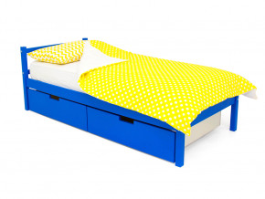Кровать Svogen classic с ящиками синий в Верещагино - vereshchagino.magazinmebel.ru | фото
