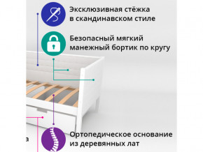 Кровать-тахта мягкая Svogen синий-лаванда в Верещагино - vereshchagino.magazinmebel.ru | фото - изображение 2