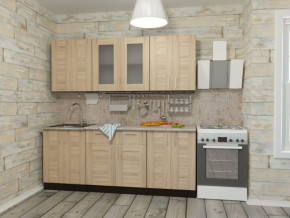 Кухонный гарнитур Ника ультра 2000 мм в Верещагино - vereshchagino.magazinmebel.ru | фото