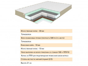 Матрас Тиссая 160х200 в Верещагино - vereshchagino.magazinmebel.ru | фото - изображение 2