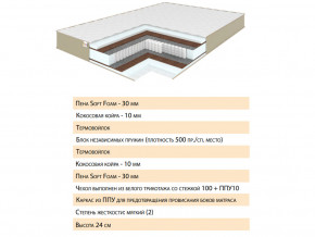 Матрас Волле 140х200 в Верещагино - vereshchagino.magazinmebel.ru | фото - изображение 2