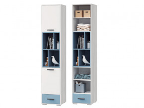 Шкаф для книг с 2 дверками и 1 ящиком Стич в Верещагино - vereshchagino.magazinmebel.ru | фото - изображение 1