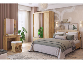 Спальня Виктория-1 дуб крафт золотой в Верещагино - vereshchagino.magazinmebel.ru | фото