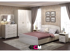 Спальня Виктория МДФ с большим комодом в Верещагино - vereshchagino.magazinmebel.ru | фото - изображение 1