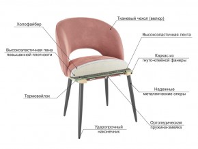 Стул Моли беж велюр-белый в Верещагино - vereshchagino.magazinmebel.ru | фото - изображение 3