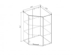ВУ9 Модуль верхний Угловой МВУ9 в Верещагино - vereshchagino.magazinmebel.ru | фото